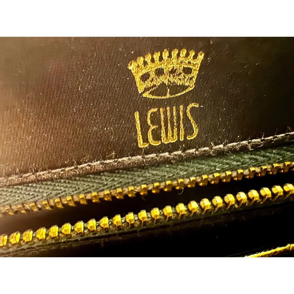 Vintage 1950s Lewis Gold Lamé Evening Bag‎ Set Mirror Coin Purse Comb Crown - Picture 6 of 12
